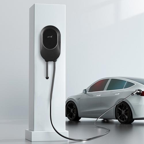 PVGREEN ev fast charger single phase home wallbox 7.4kw ev charger wallbox type2